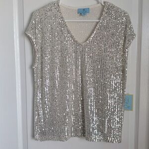 Sequin Blouse